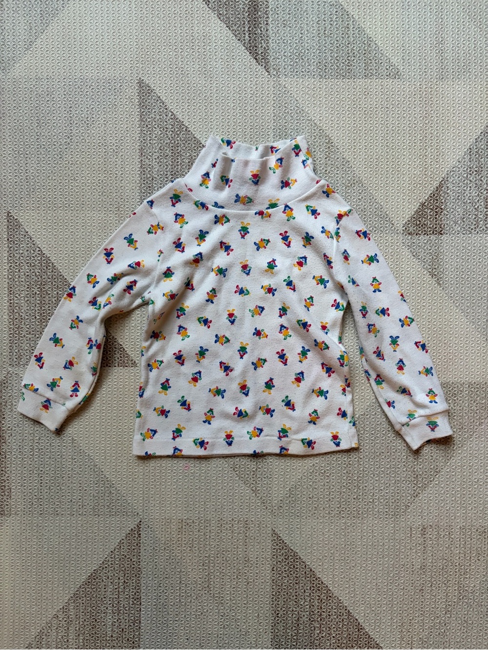 Vintage Tulip Kids Turtleneck (3T)